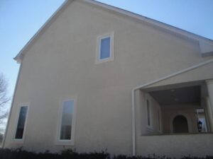 how to protect stucco from water